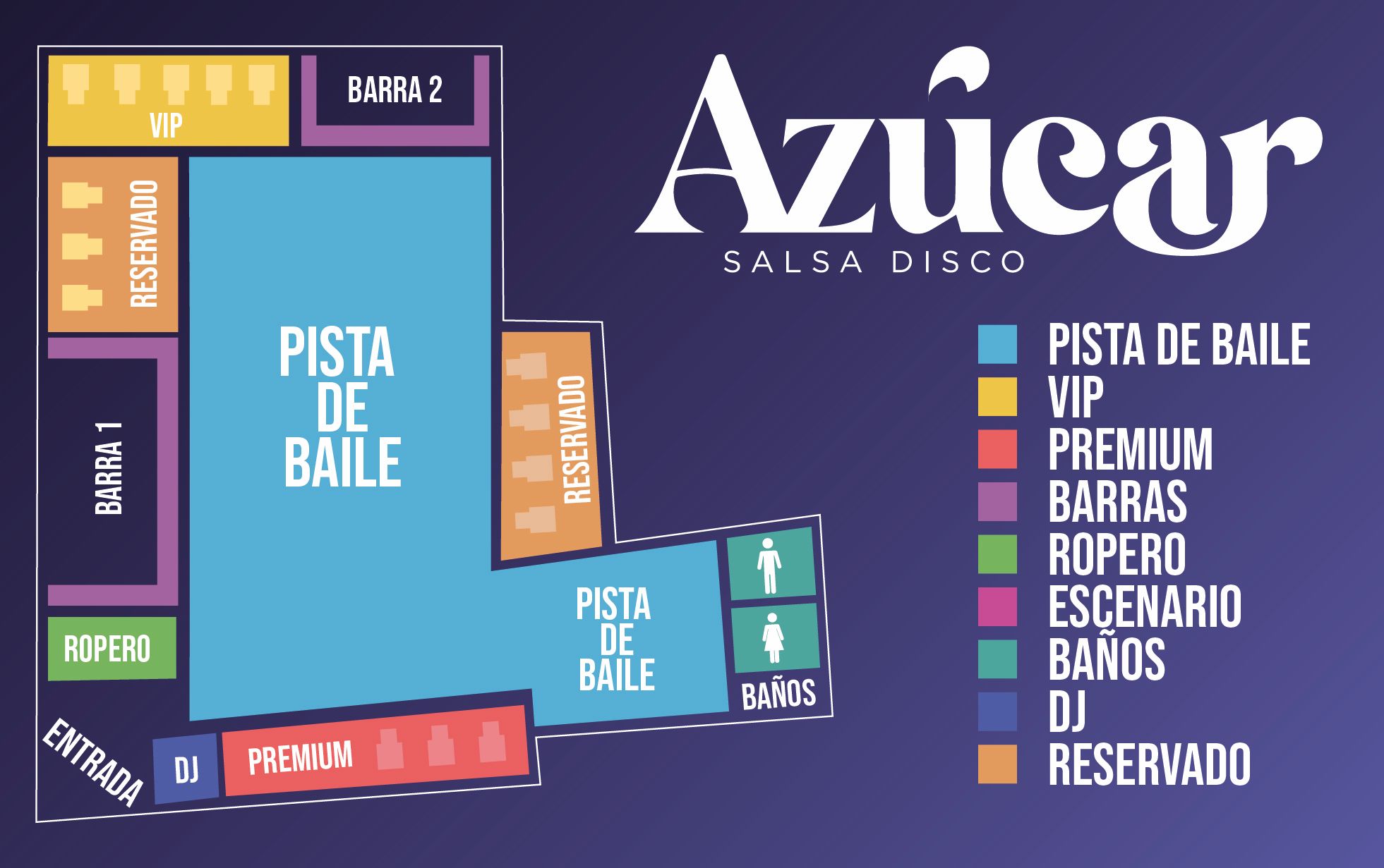 Mapa de mesas