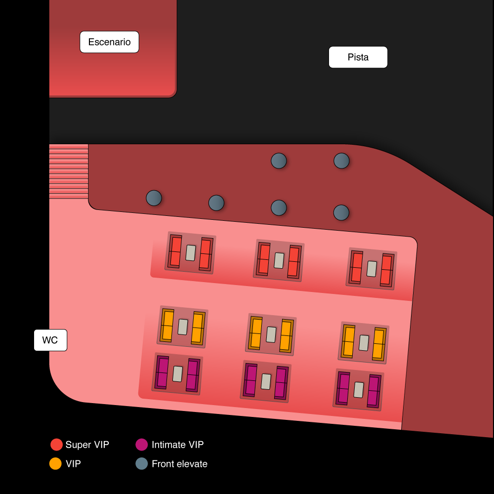 Mapa de mesas