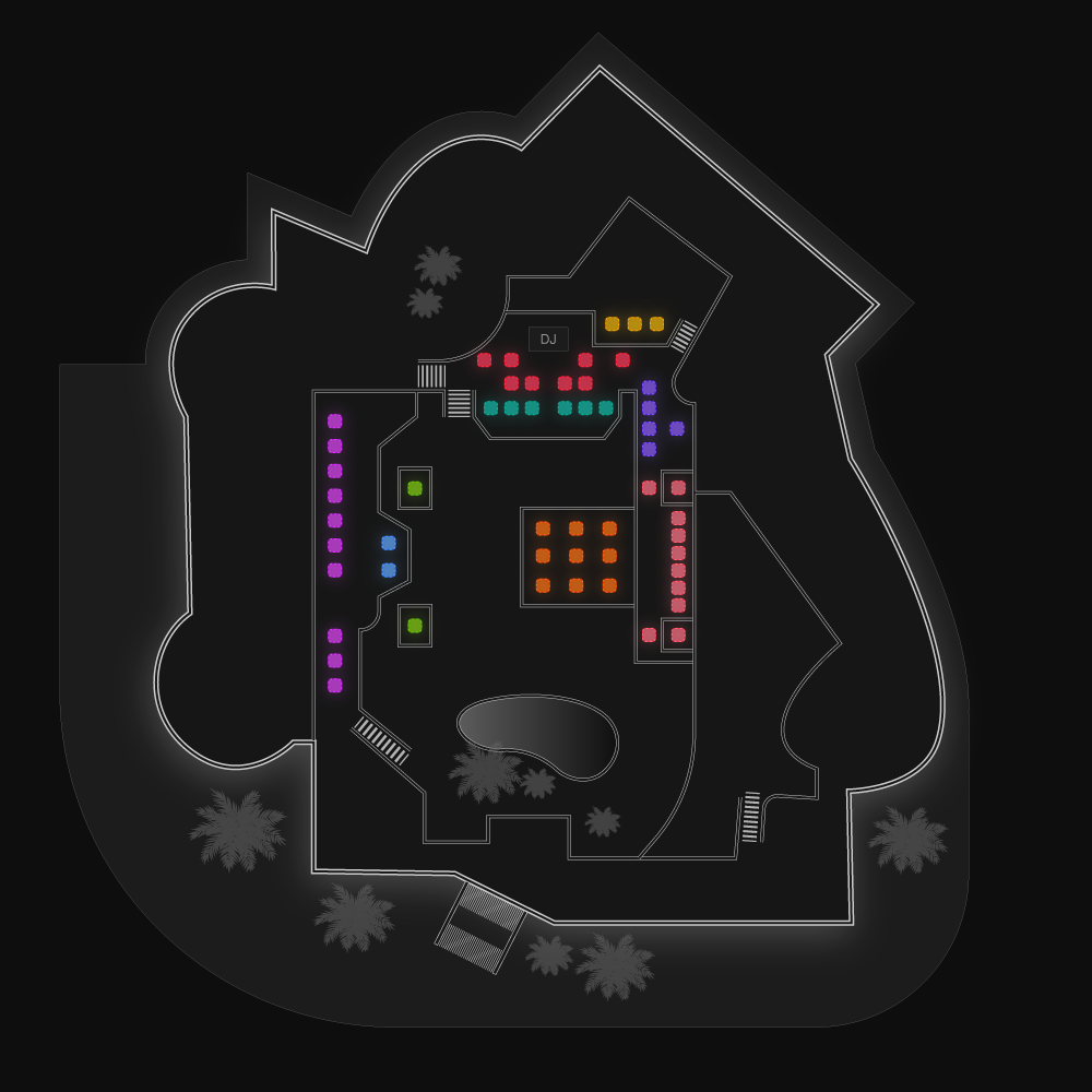 Mapa de mesas