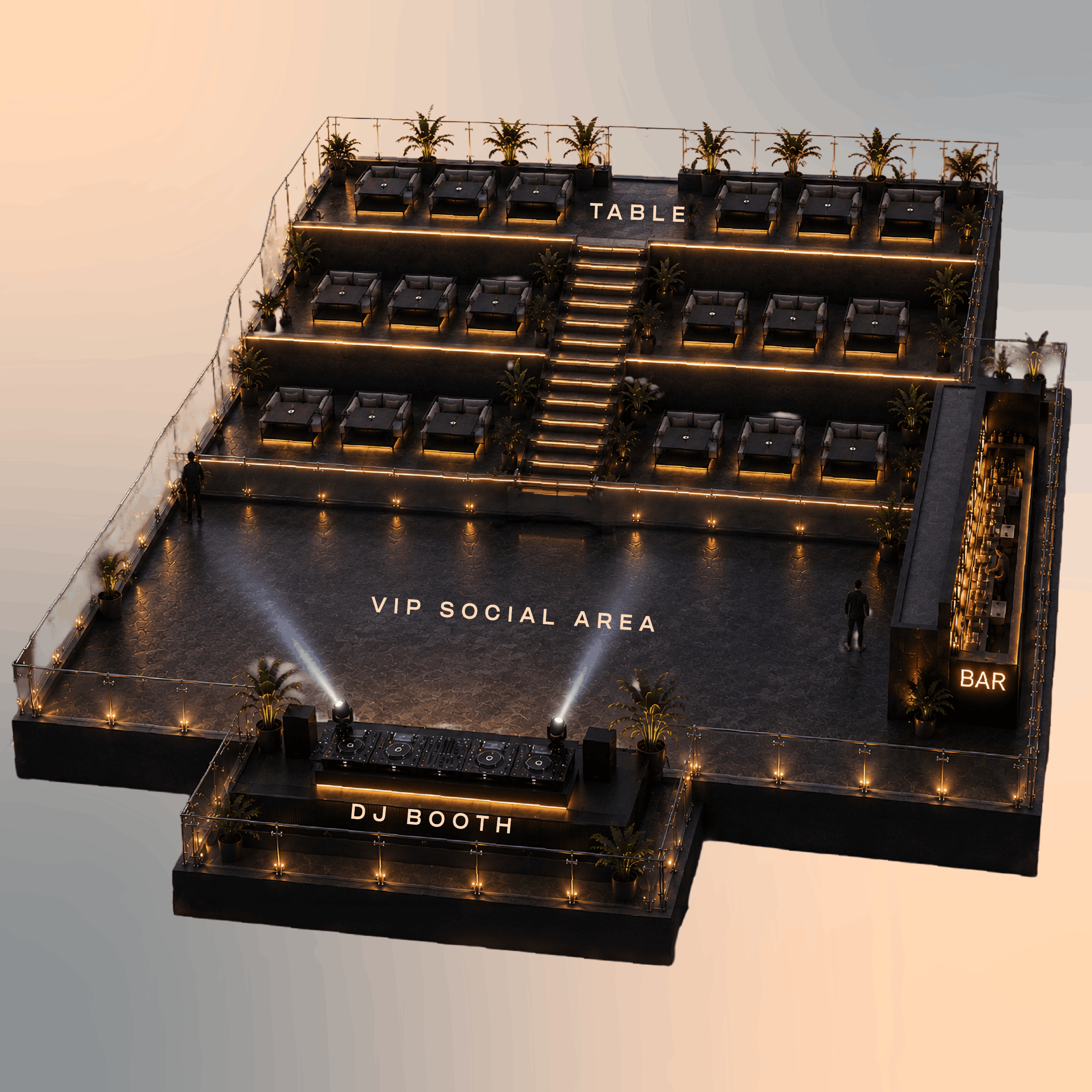Mappa dei tavoli