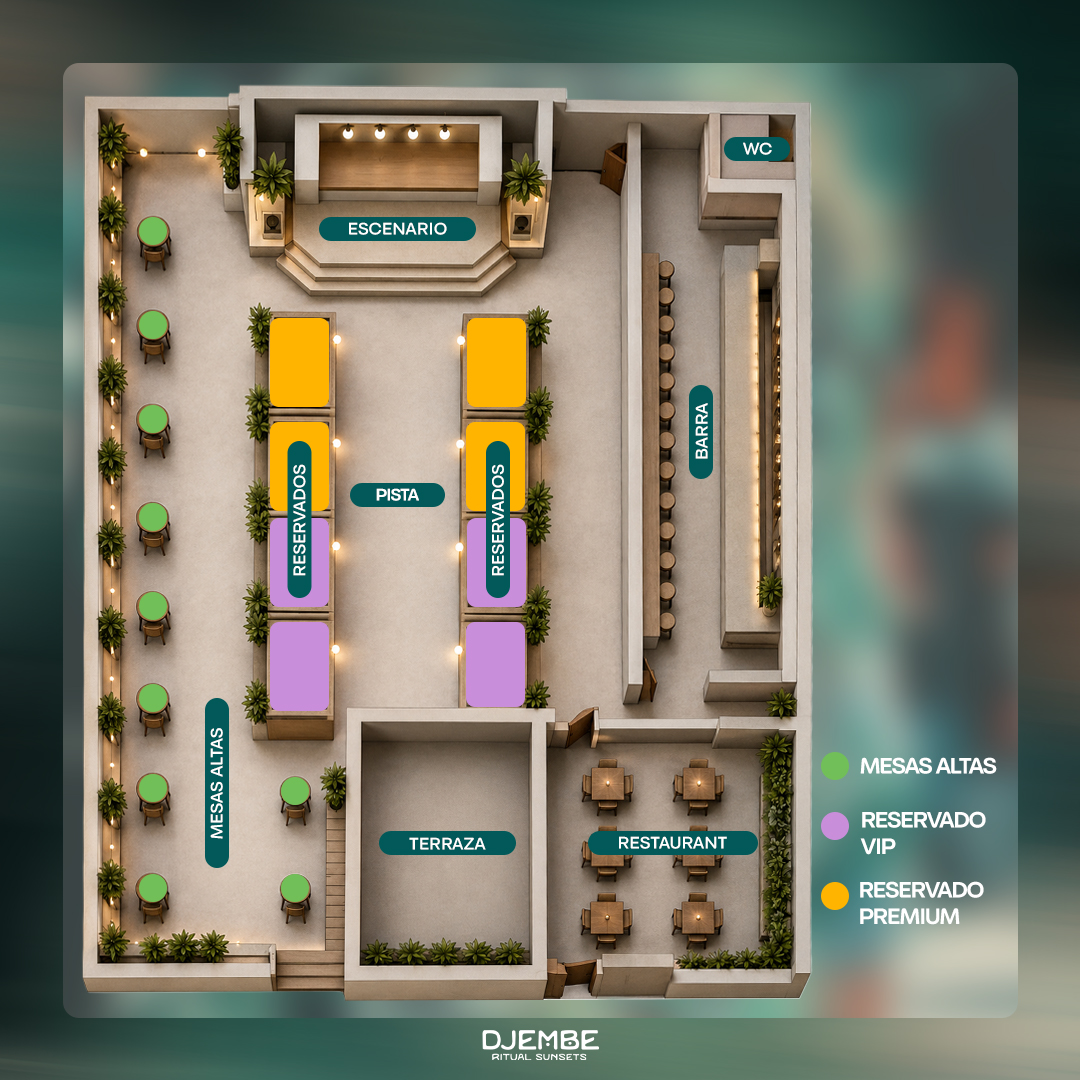 Mapa de mesas