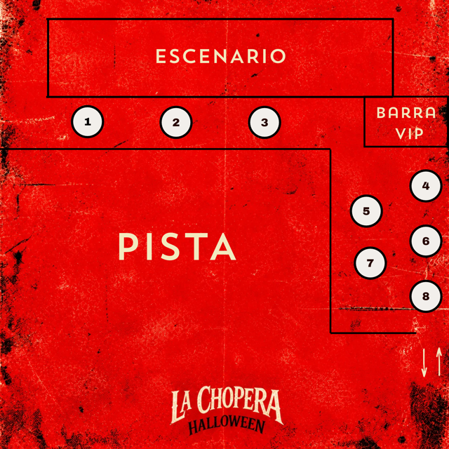 Mapa de mesas