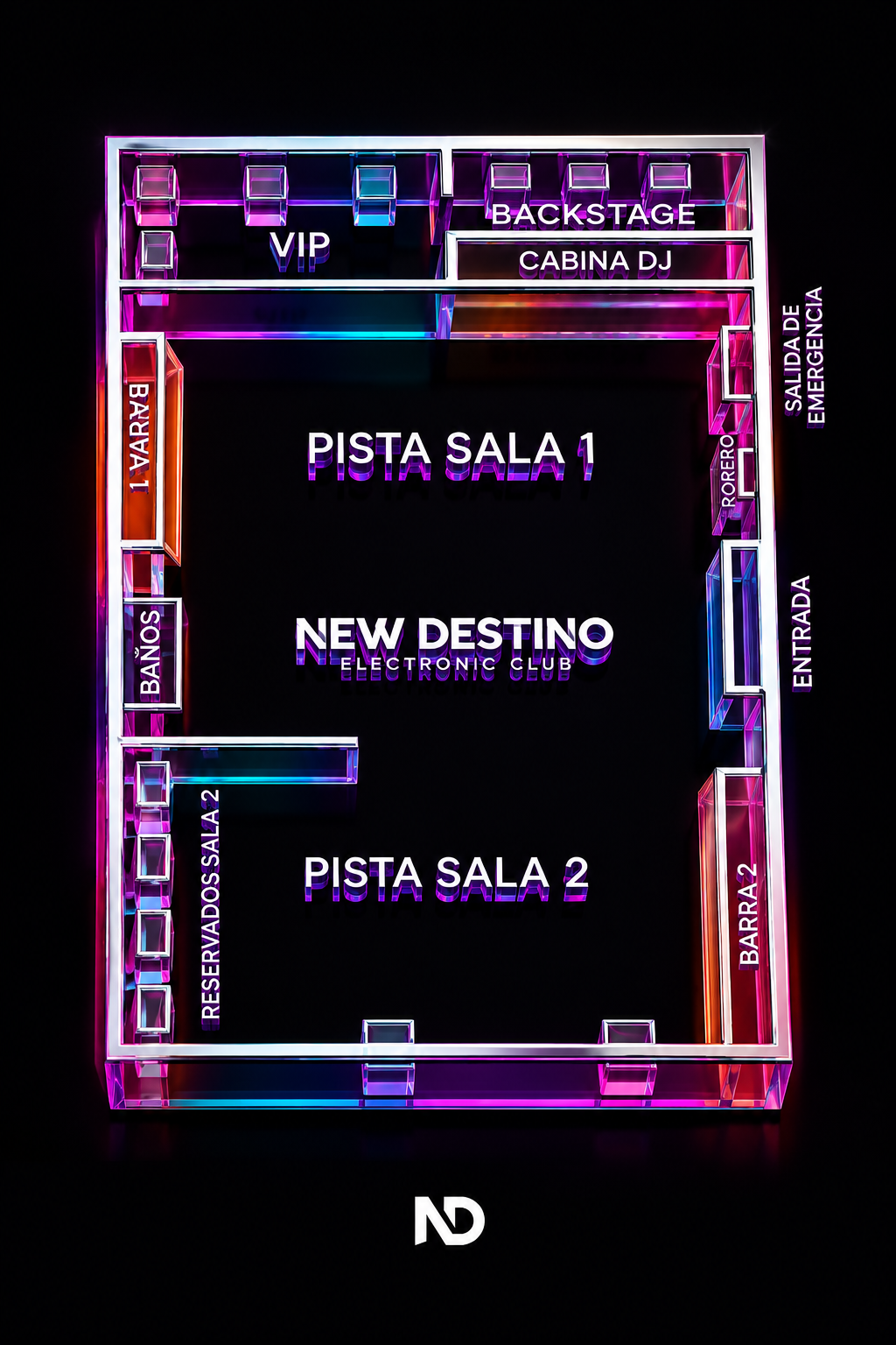 Mapa de mesas