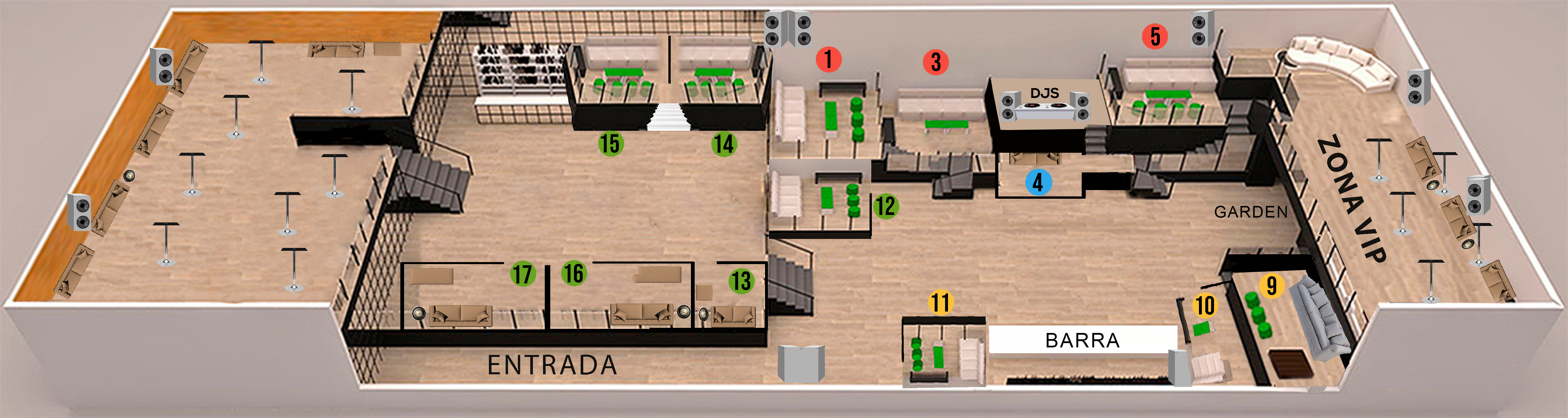 Table map